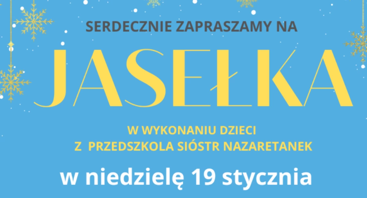 Wielkie Jasełka w Łukowie! Nie przegap występu przedszkolaków w wyjątkowym miejscu