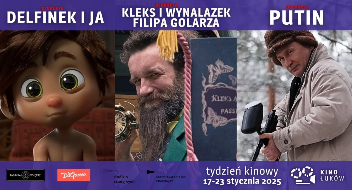Magiczny świat Kleksa, polityczne napięcia i oceaniczne przygody w Kinie Łuków!