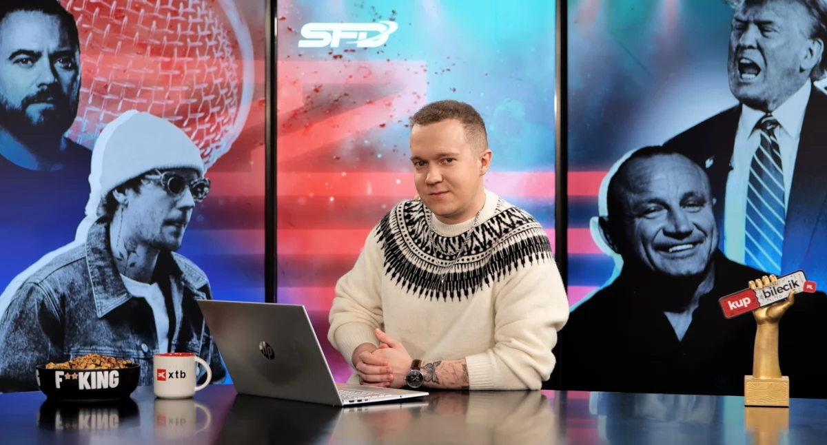 Debiut z przytupem! Konrad Krasuski z Zalesia na antenie Kanału Zero!