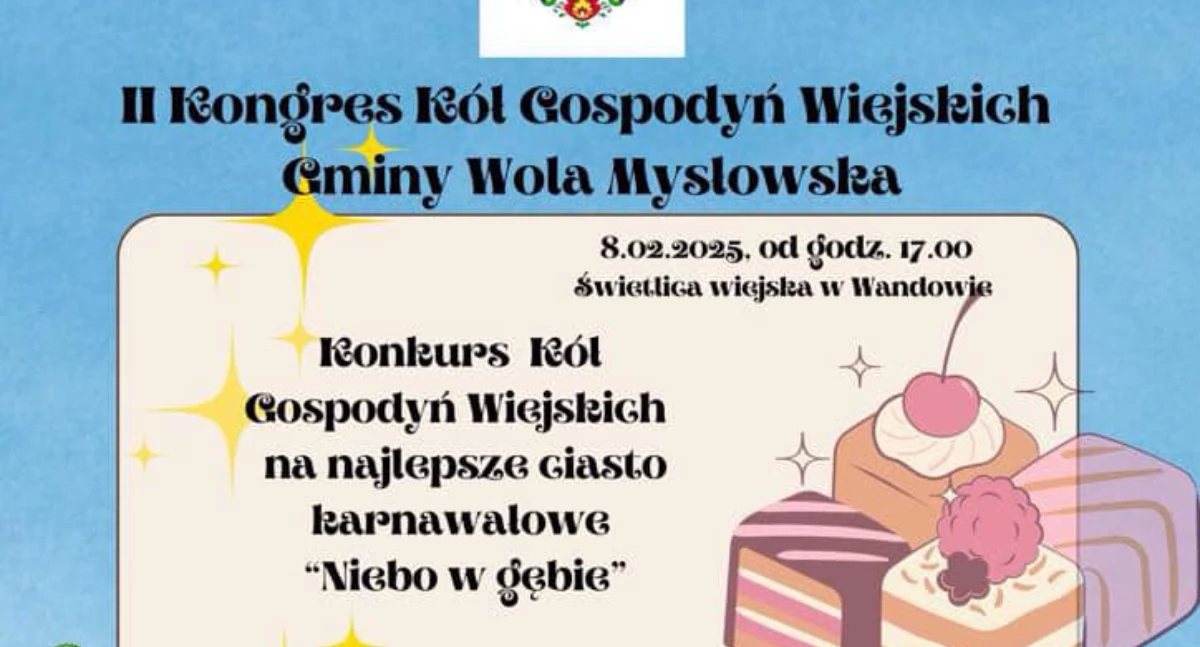 Niebo w gębie i „Babeczki Podlaskie”! Karnawałowa zabawa w Woli Mysłowskiej