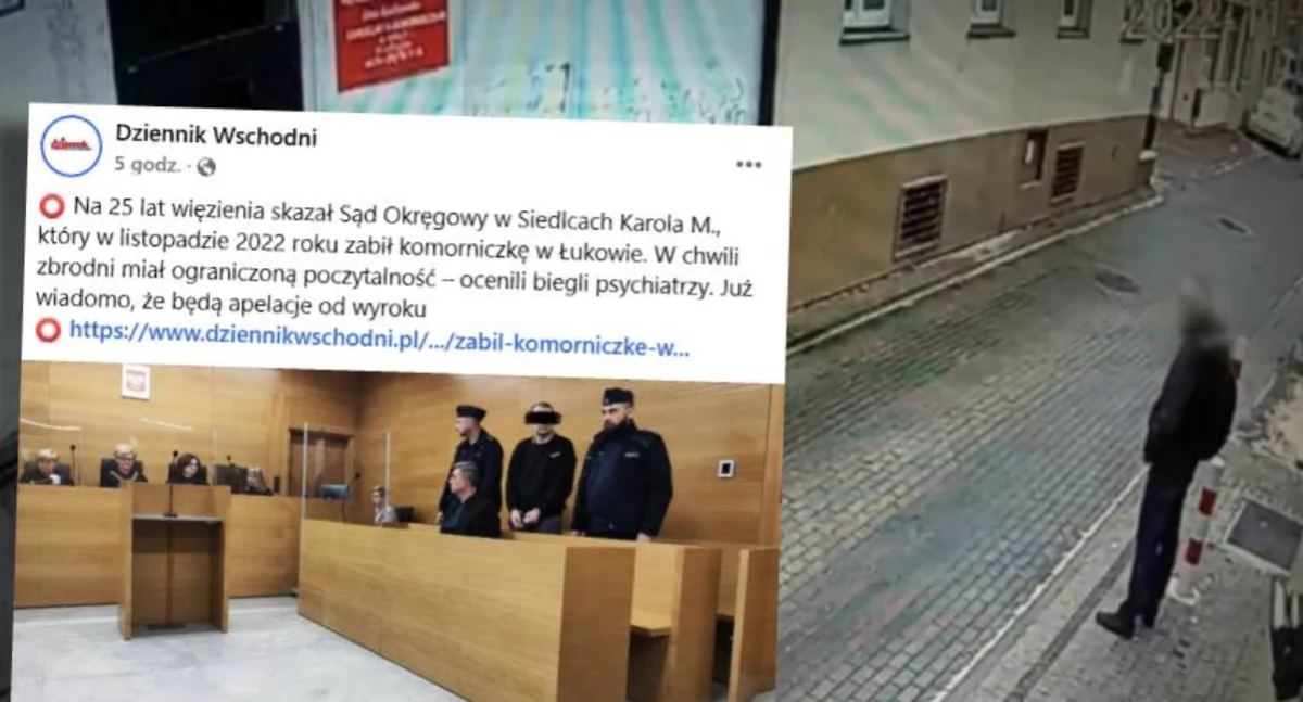 Szokujące słowa sędziego! Dlaczego Karol M. zabił komorniczkę? Wyrok: 25 lat więzienia