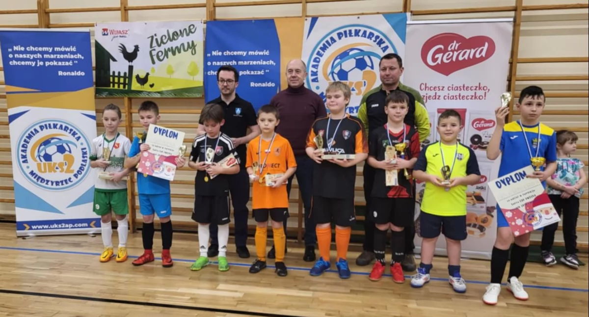 Lesovia Trzebieszów (rocznik 2015) na V edycji turnieju Santa Cup Dwójka w Międzyrzecu Podlaskim
