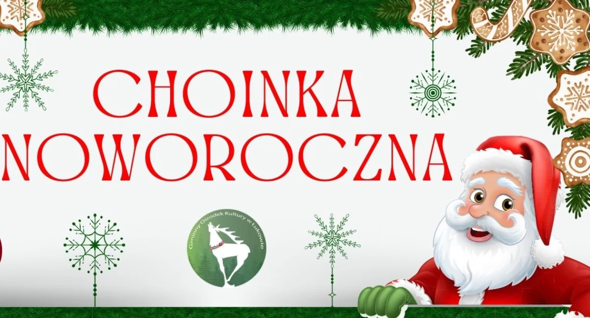 Choinka Noworoczna w Dmininie. Spotkanie pełne atrakcji dla całej rodziny!