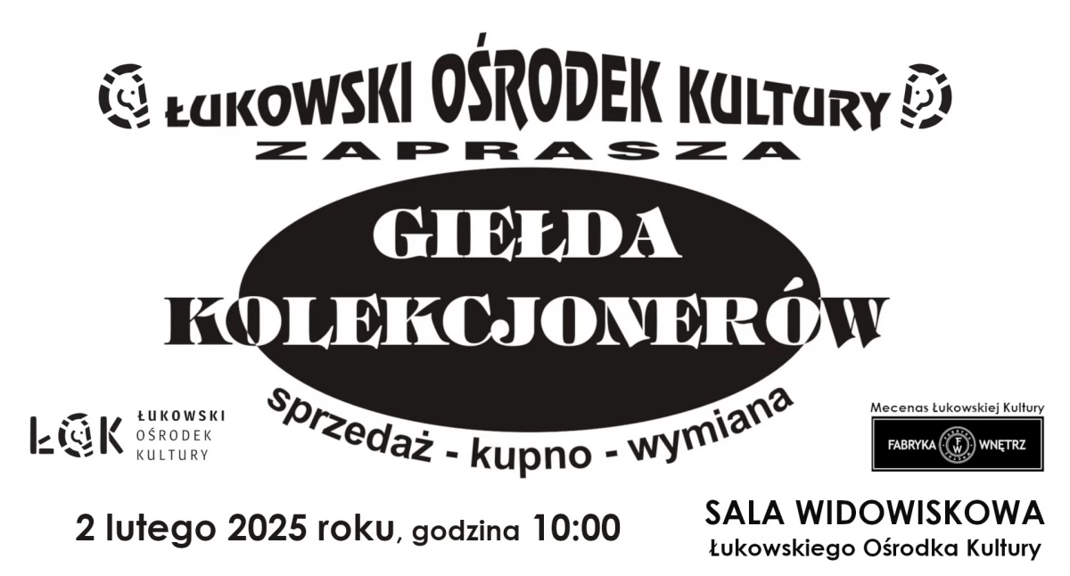 Nie przegap! Giełda Kolekcjonerów w Łukowskim Ośrodku Kultury już wkrótce!