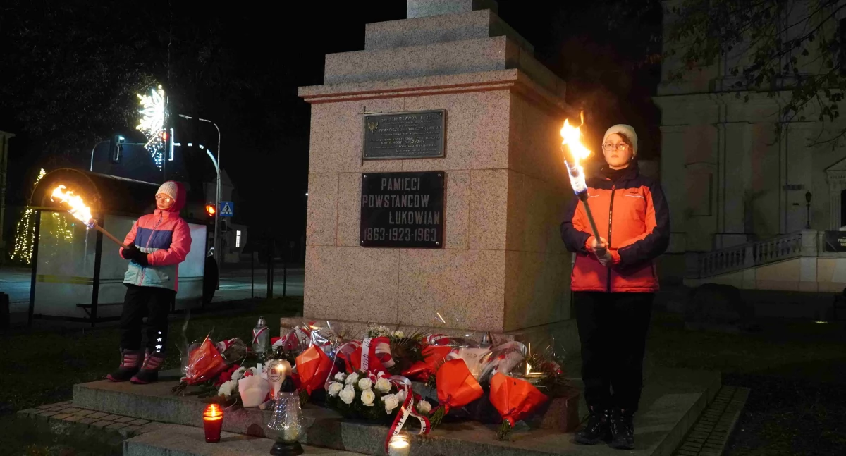 Łuków oddaje hołd bohaterom Powstania Styczniowego (FOTO)