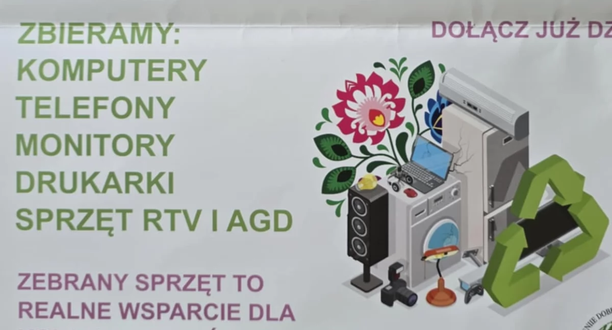 KGW oraz Sołtys zapraszają do wzięcia udziału w akcji „Gospodynie Wspierajmy, Elektrosprzęt Oddajmy”