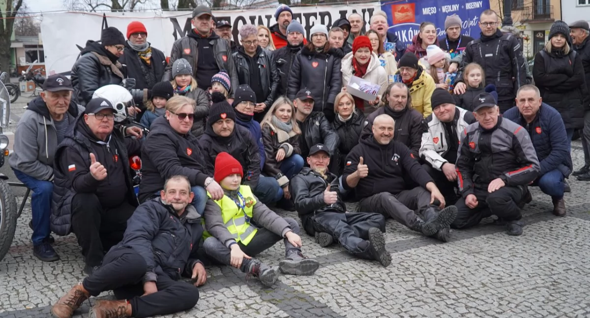 Łuków w ogniu atrakcji! Motoweterani i WOŚP na Placu Solidarności – zobacz zdjęcia