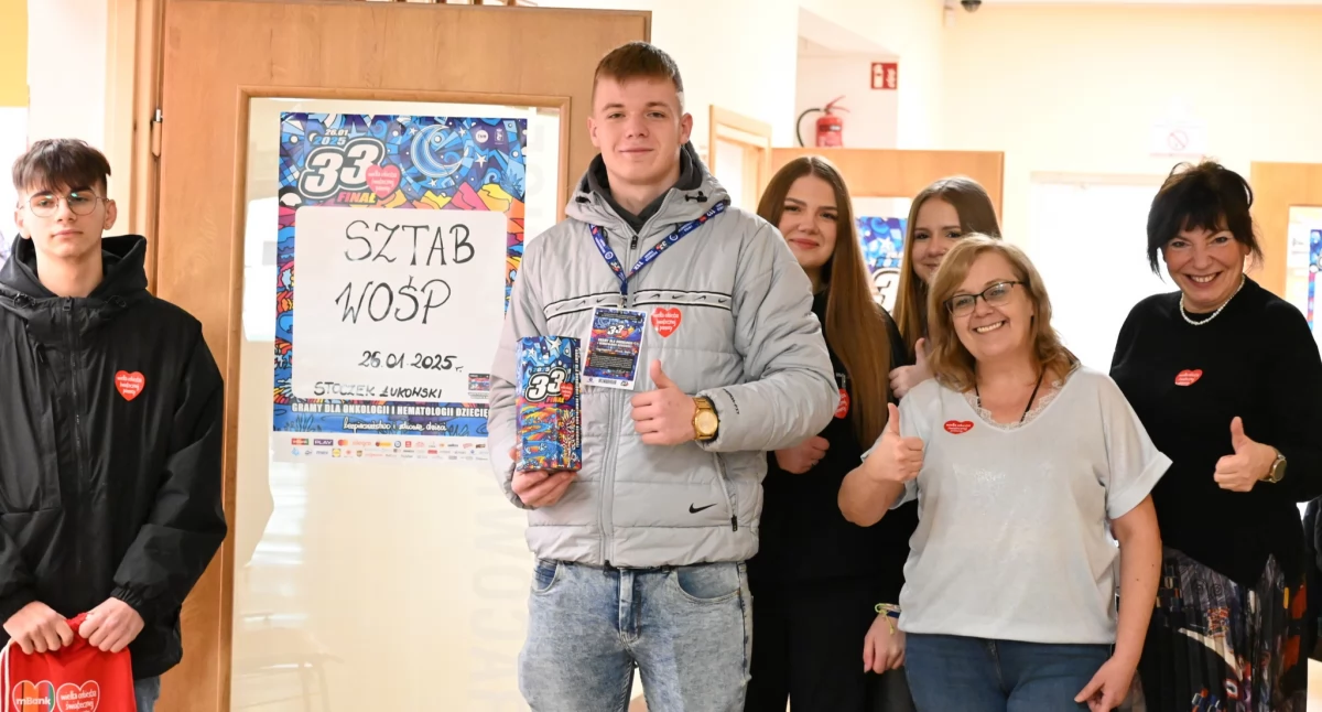 Wielkie serca w Stoczku Łukowskim. Ponad 21 tys. zł dla WOŚP!