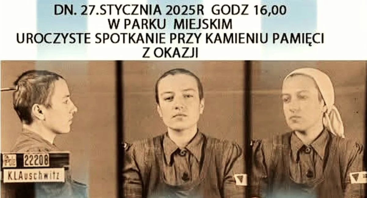 80. rocznica wyzwolenia Auschwitz. Łuków odda hołd ofiarom nazistowskich obozów