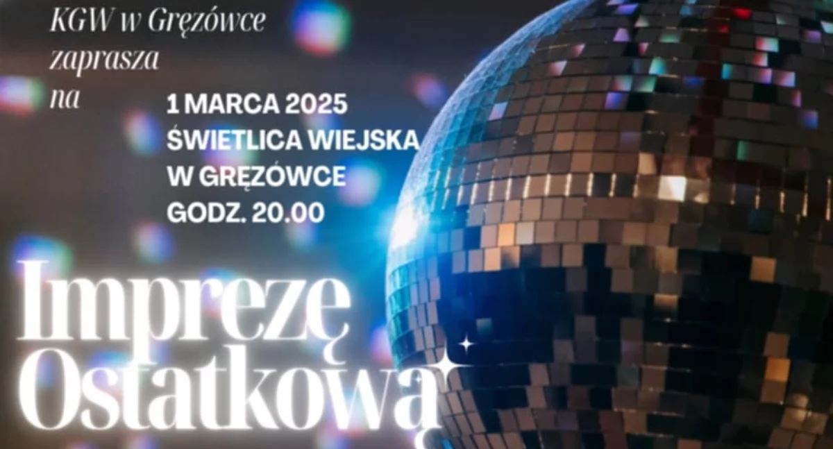Wielka zabawa ostatkowa w Grężówce. Niezapomniana noc pełna muzyki i pysznego jedzenia!
