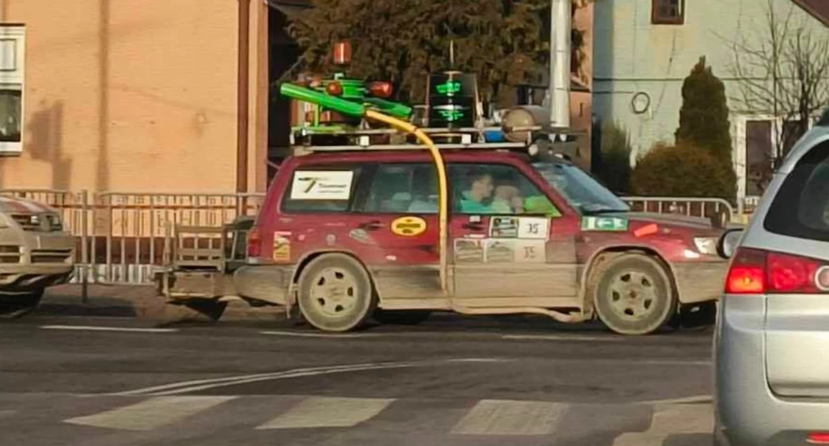 Nietypowe pojazdy na drogach powiatu łukowskiego! WIDEO