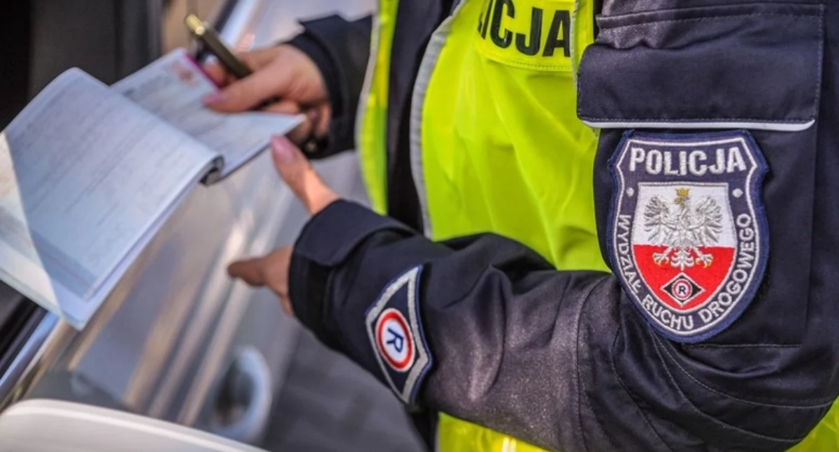 Groźna kolizja ciężarówki i osobówki na obwodnicy Łukowa! Sprawca ukarany mandatem