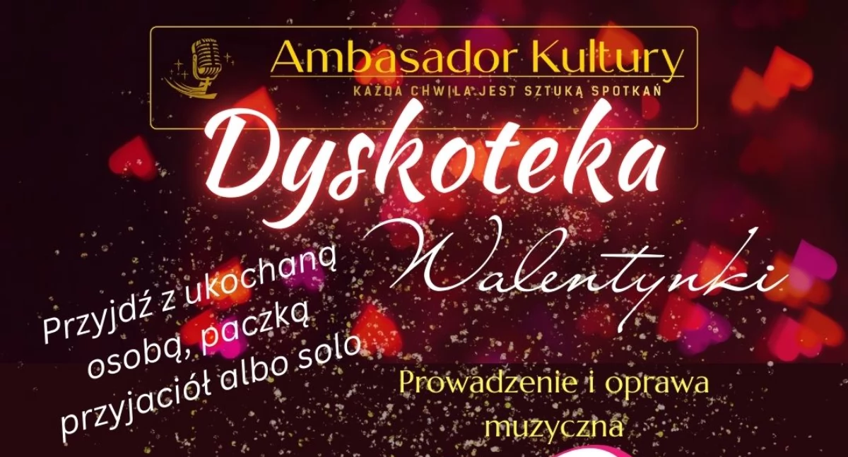 Walentynki inne niż wszystkie! Impreza pełna energii w Ambasador Kultury