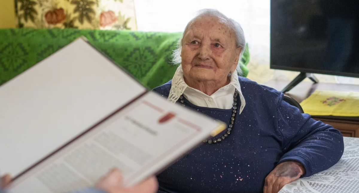  Łuków świętuje wyjątkowy jubileusz! Pani Marianna Tomasiak skończyła 100 lat!