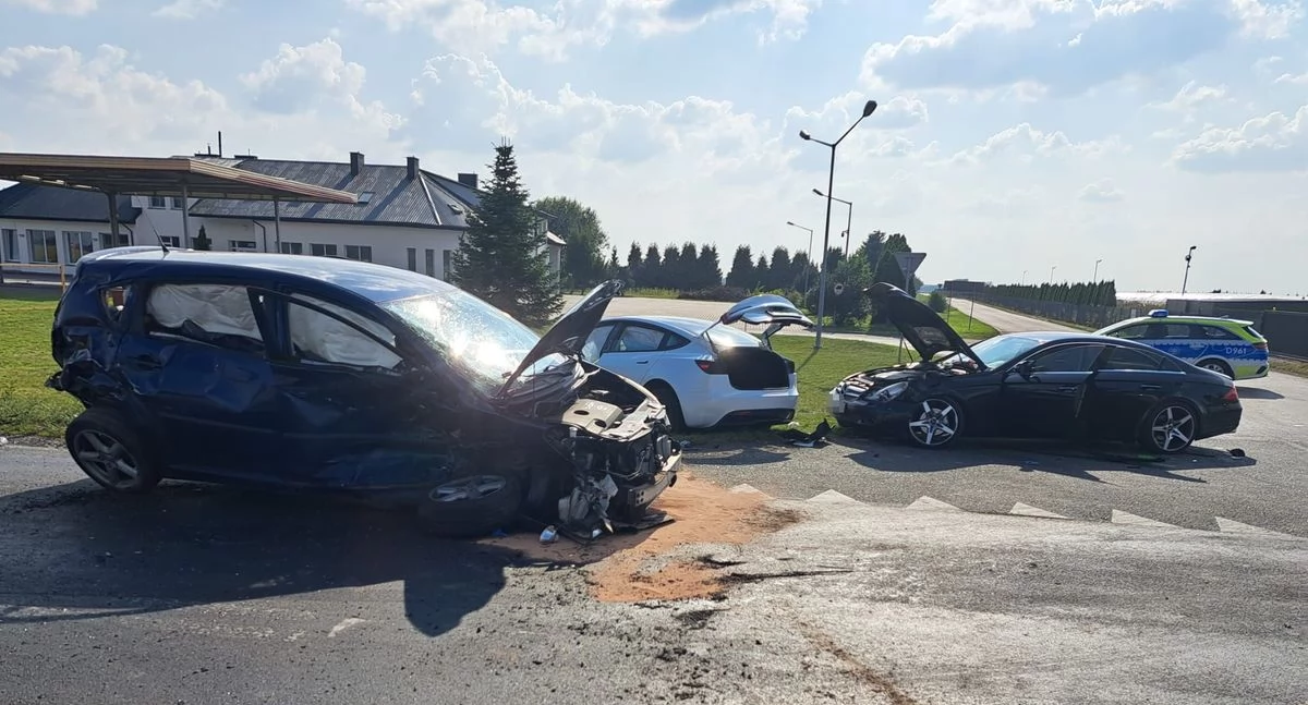 Łuków wyłamuje się z trendu! Kolizji więcej, a w innych powiatach spadki