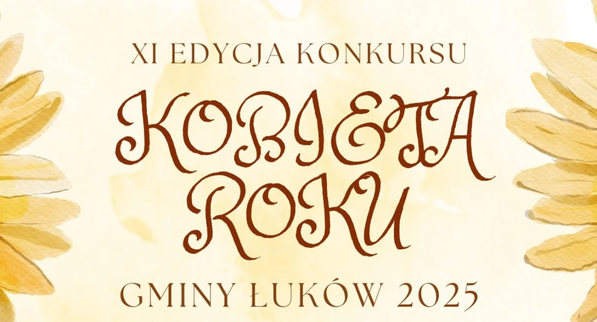 Kobieta Roku Gminy Łuków 2025. Znamy datę prestiżowej gali
