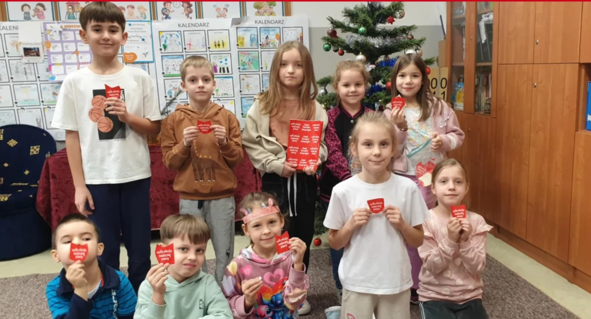 Szkoła Podstawowa Nr 4 w Łukowie znowu pomaga! Zebrali imponującą kwotę na WOŚP
