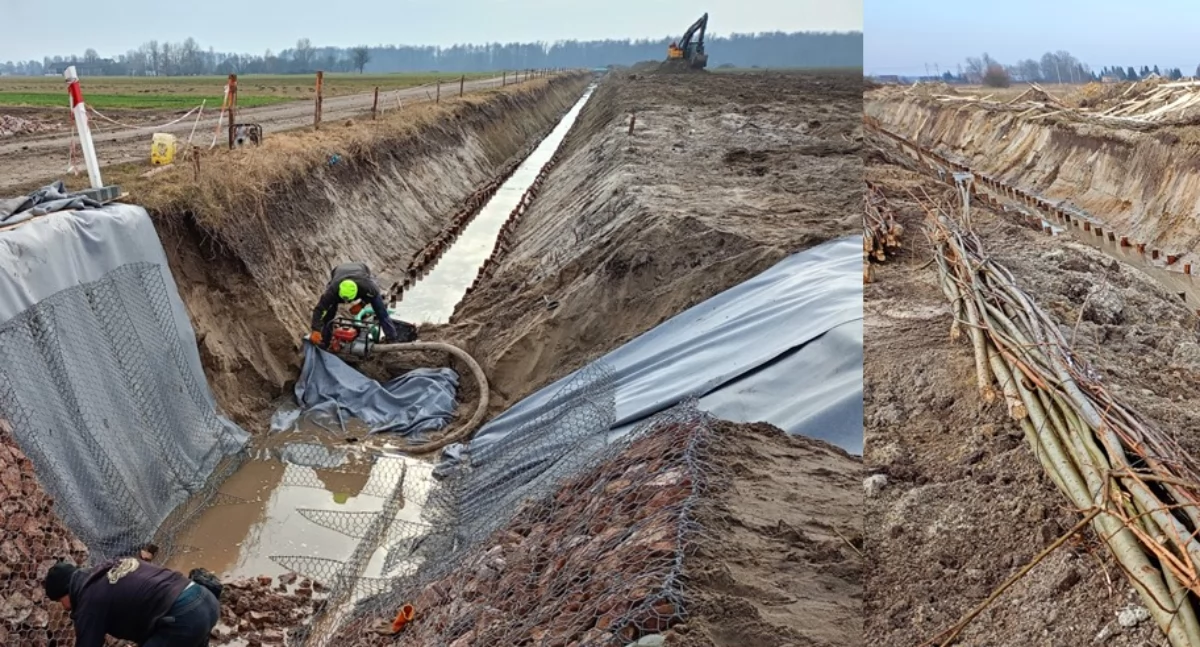 Milionowa inwestycja w meliorację! Wody Polskie modernizują tereny rolnicze w powiecie łukowskim