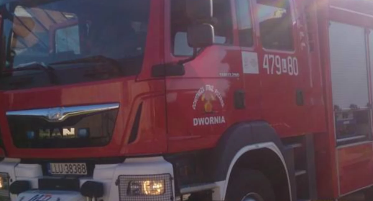 Tragedia w powiecie łukowskim. 87-latka zmarła w pożarze drewnianego domu (NASZ NEWS)
