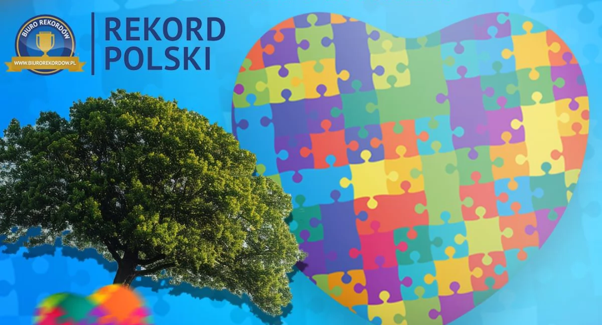 Największa drewniana mozaika w Polsce? „Niebieskie Serce Jaty” dla autyzmu!