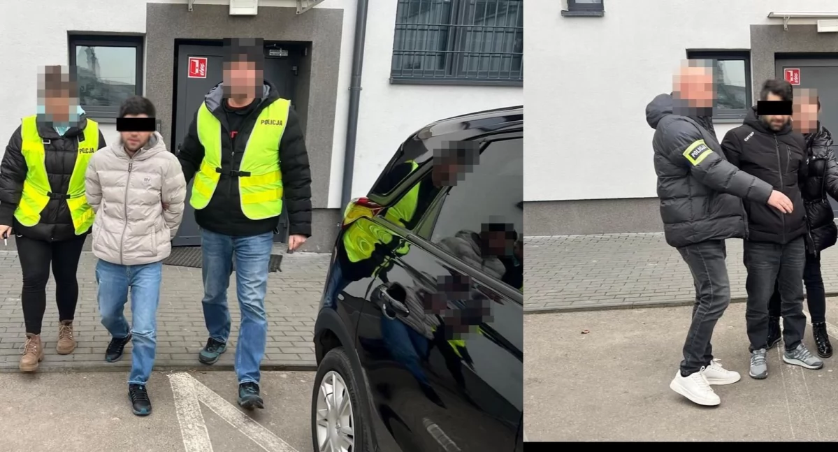 Powiat Łukowski: Złodzieje z Gruzji wpadli przez własną głupotę! Porzucili auto pełne łupów i uciekli do lasu