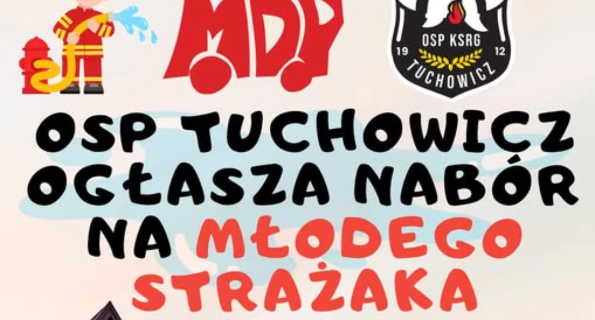 OSP KSRG Tuchowicz ogłasza nabór do Młodzieżowej Drużyny Pożarniczej
