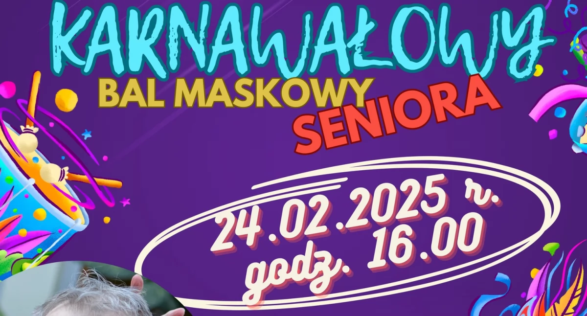 Seniorzy w Starych Kobiałkach szykują się na karnawałowy bal! Sprawdź szczegóły wydarzenia