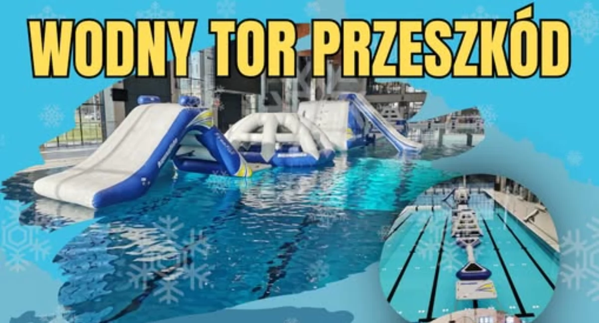 Nowa atrakcja w Łukowie! Tor wodny na Pływalni Krytej Delfinek już dostępny