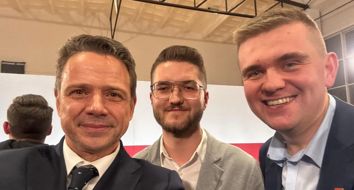 Wiceburmistrz Łukowa i radni na spotkaniu z Rafałem Trzaskowskim w Lubartowie! „Byliśmy tam silną ekipą”