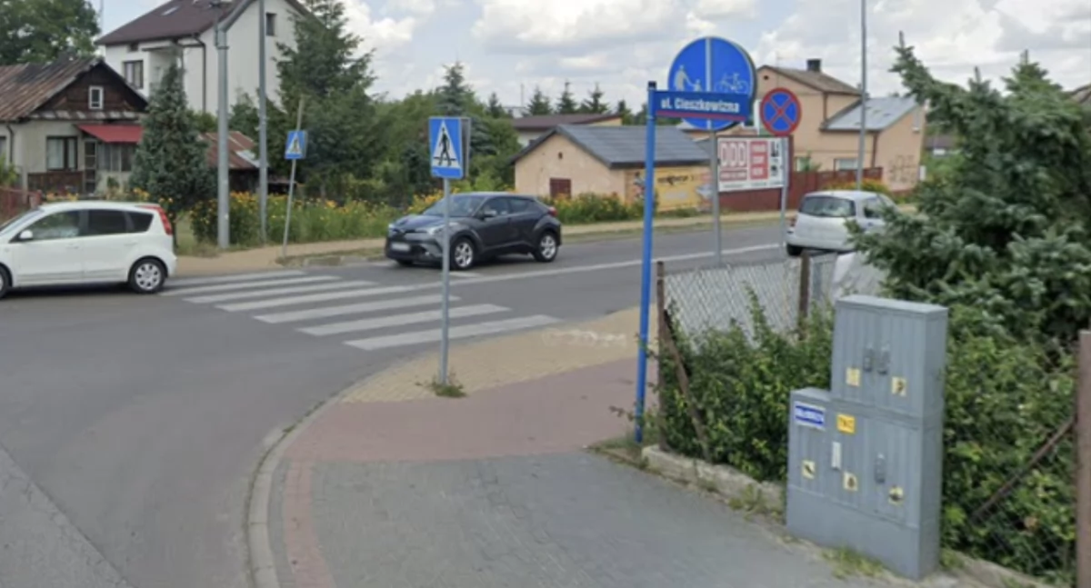 Łuków: Seria kolizji na ul. Cieszkowizna! Dwa wypadki w dwa dni – co się dzieje na tej drodze?