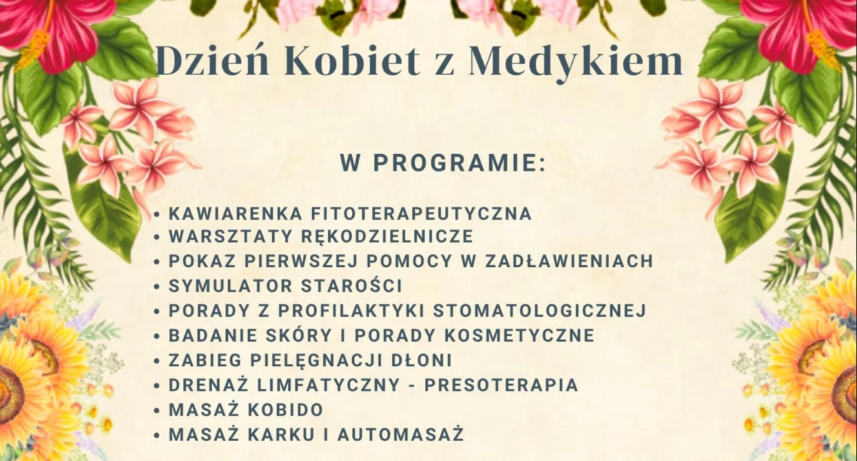 Dzień Kobiet pełen relaksu i zdrowia! Bezpłatne atrakcje w Medycznym Studium Zawodowym w Łukowie