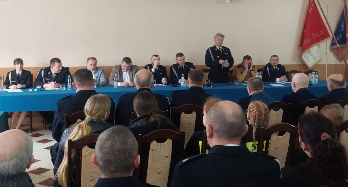 OSP KSRG Okrzeja podsumowała rok pełen wyzwań! Strażacy z ogromnym zaangażowaniem służą lokalnej społeczności