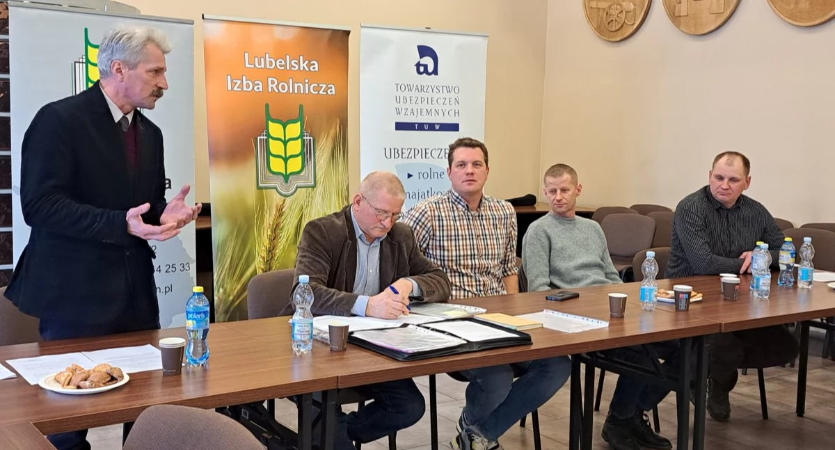 Rolnicy z powiatu łukowskiego debatowali o przyszłości! Ważne decyzje i plany na 2025 Rok