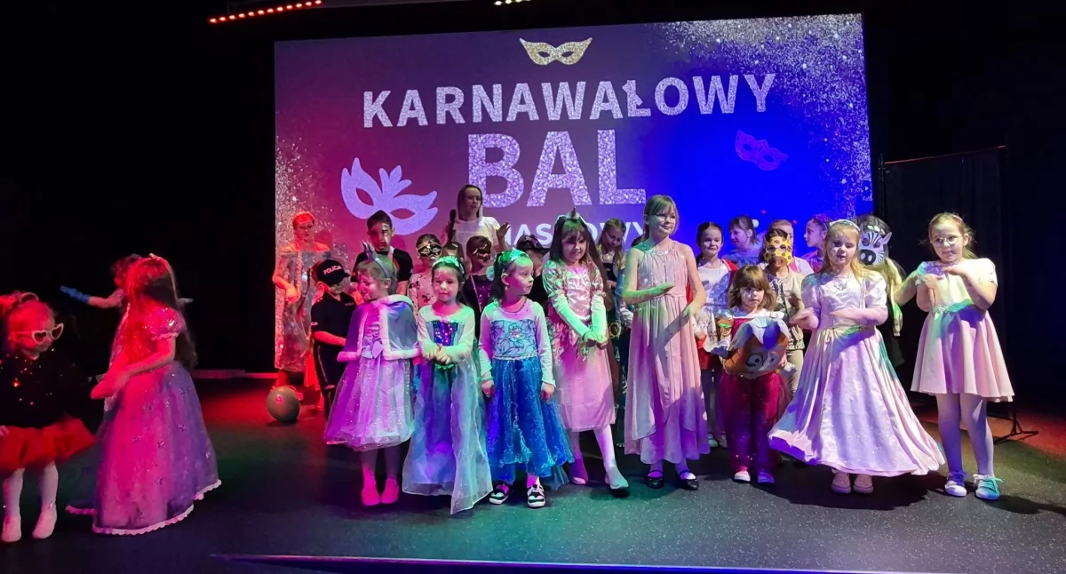 Dziecięcy karnawał w Woli Gułowskiej: Bajkowe postacie, tańce i mnóstwo atrakcji!