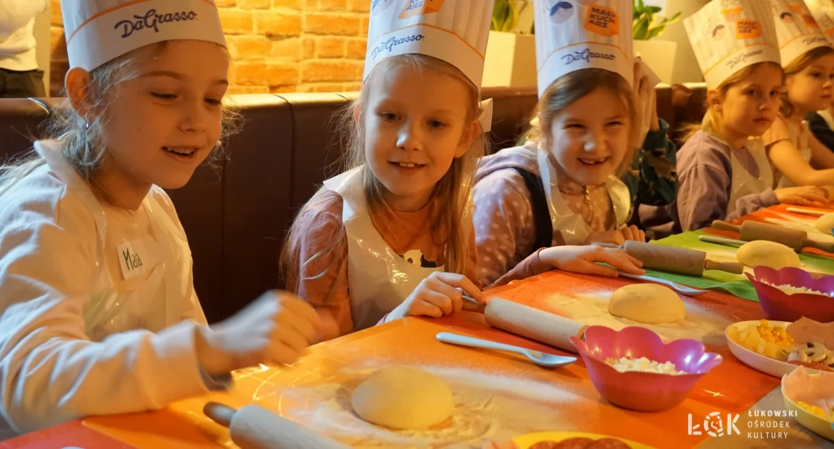 Kosmiczne Ferie w Łukowie! Dzieci uratowały świat i stworzyły własną pizzę [ZDJĘCIA]
