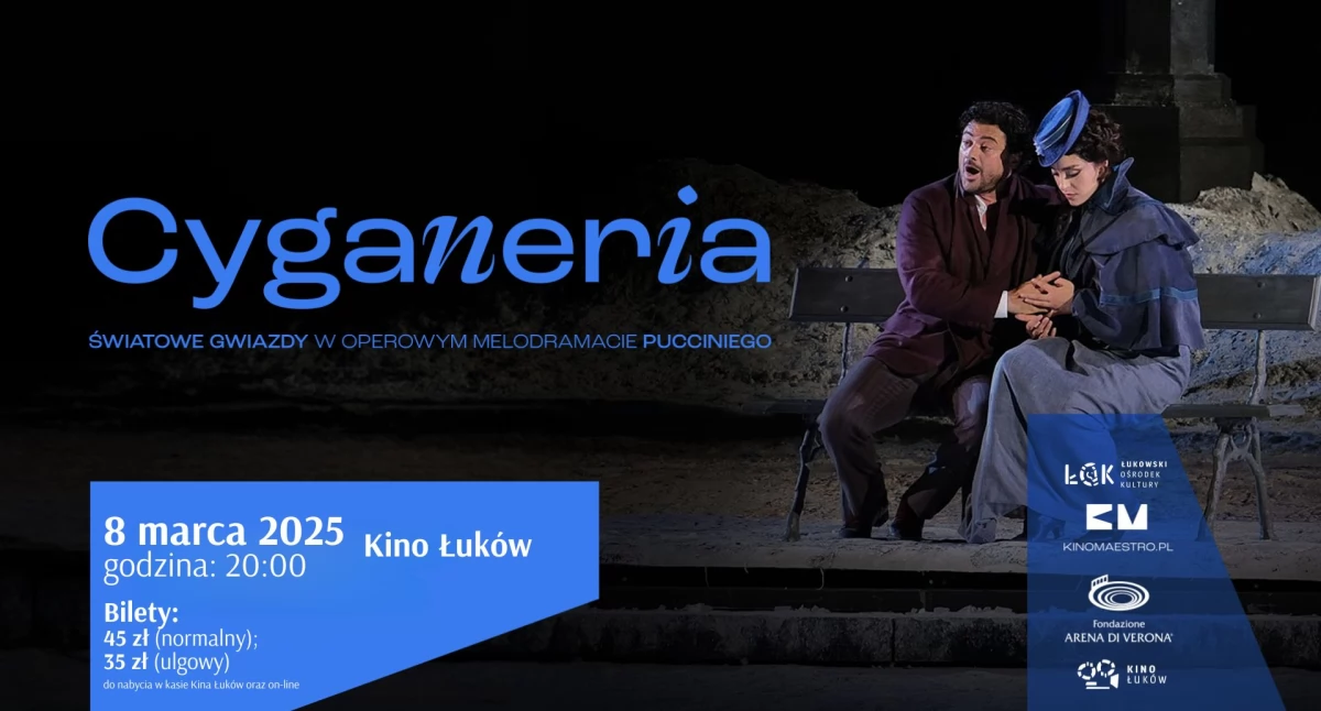 „Cyganeria” Pucciniego na wielkim ekranie w Łukowskim Ośrodku Kultury! To wydarzenie, którego nie możesz przegapić!