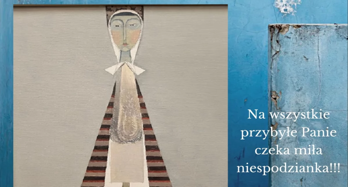 „Stroje ludowe” w Muzeum Regionalnym w Łukowie! Wernisaż malarstwa Marka Leszczyńskiego z niespodzianką dla kobiet