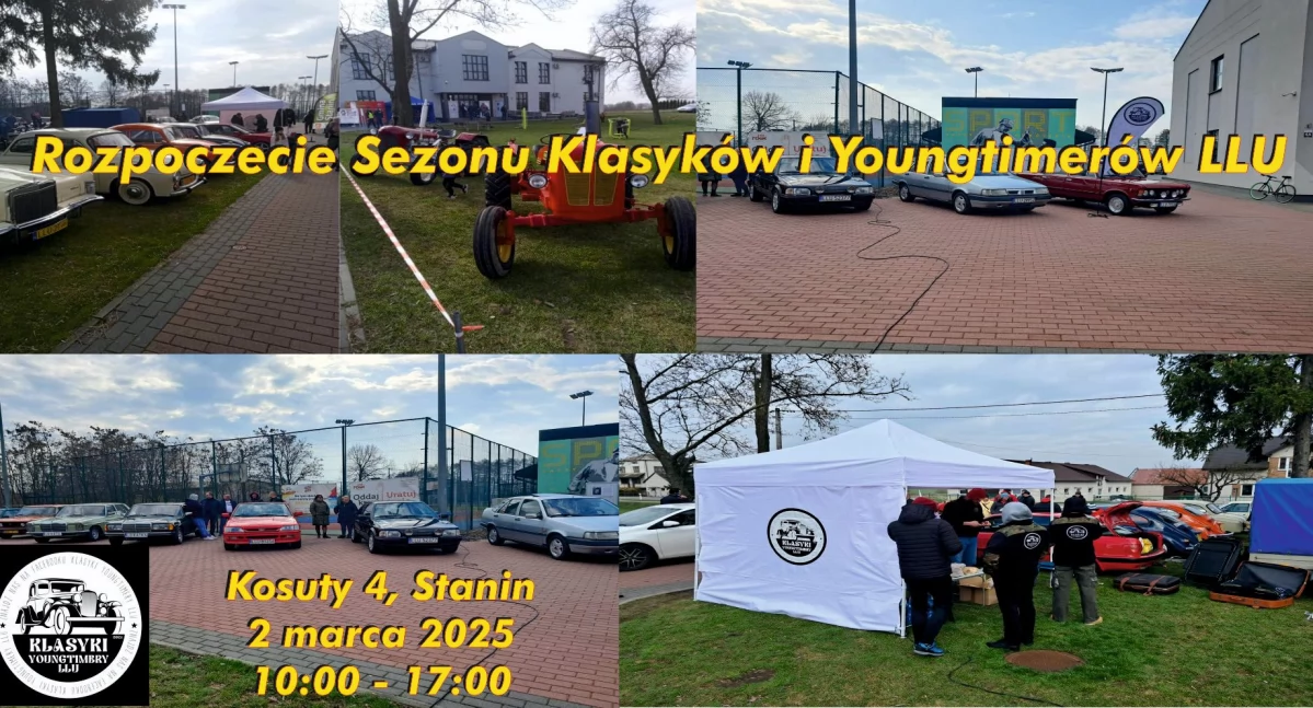 Sezon klasyków i youngtimerów startuje już JUTRO! Motoryzacja, ognisko i ziemniaki z parnika w Kosutach