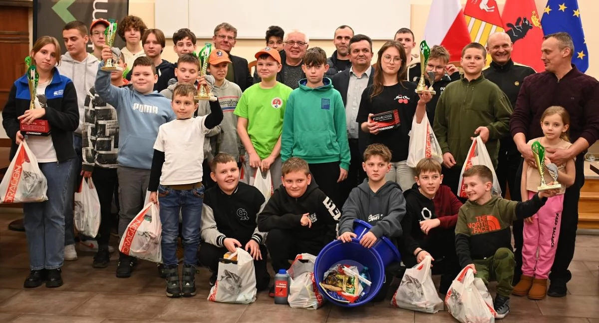 Lena Tarkawian i Wojciech Goluch na czele! Turniej Wiedzy Ekologiczno-Wędkarskiej w Łukowie przeszedł do historii
