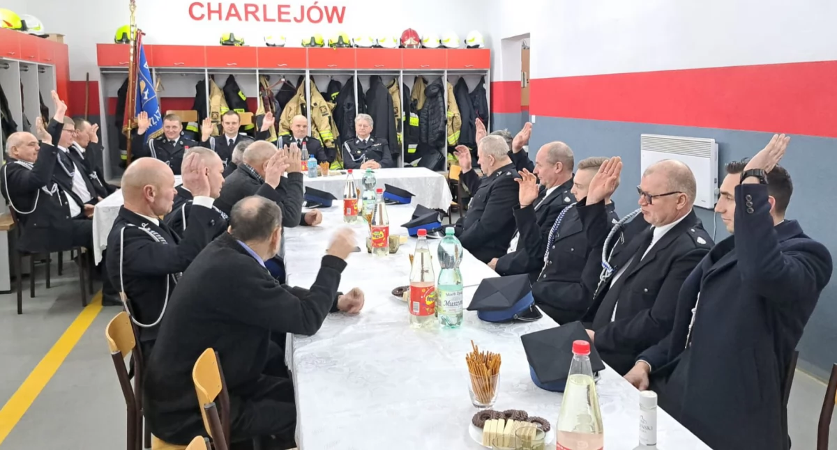 Strażacy z OSP Charlejów podsumowali rok i mają ambitne plany! Nowy garaż i średni wóz w drodze?