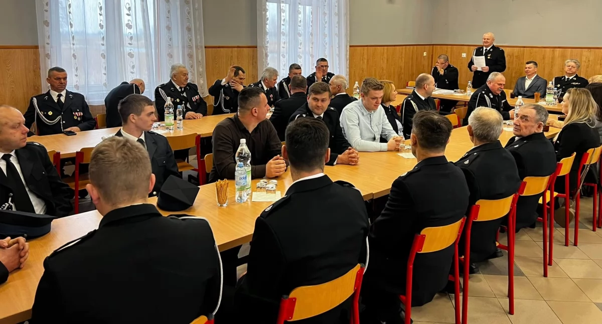 OSP Serokomla podsumowało rok! Ważne plany i goście na walnym zebraniu strażaków