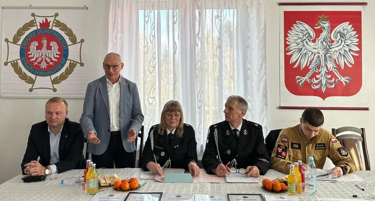 Ważne decyzje i plany na 2025 rok! OSP Adamów podsumowało działalność