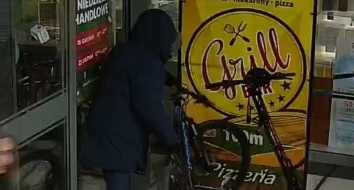 59-letni Ukrainiec ukradł rower w Galerii Siedlce! Policja namierzyła złodzieja dzięki monitoringowi