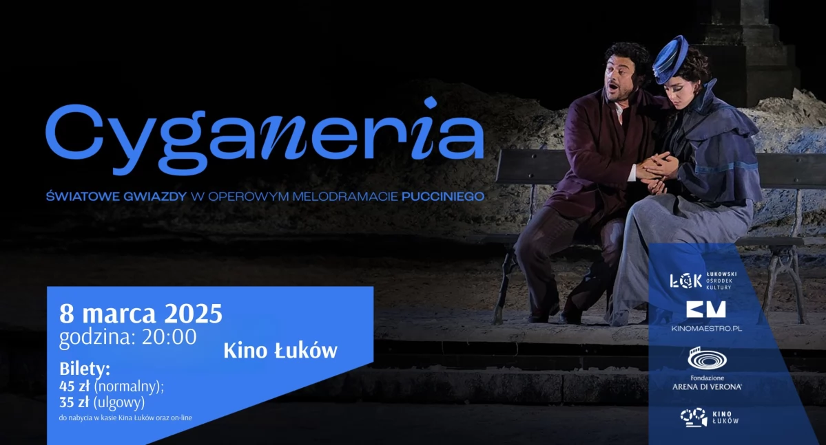„Cyganeria” Pucciniego w Łukowie! Zobacz operowy hit na wielkim ekranie