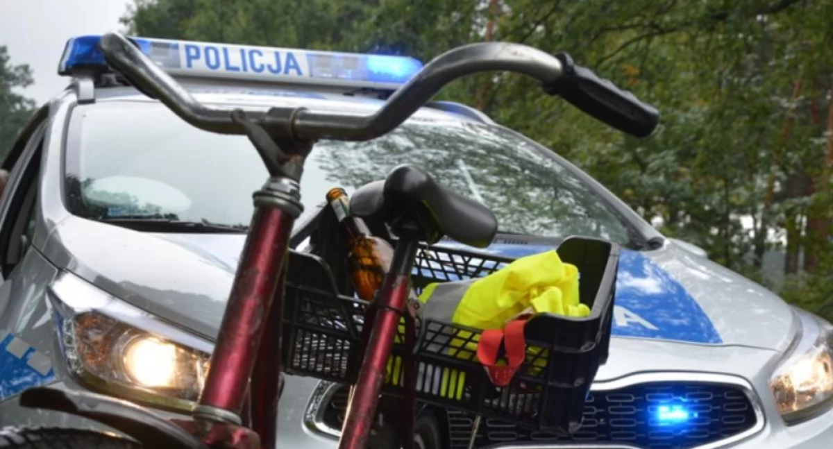 Rowerem po 3 promilach! 47-latek nie przyjął mandatu – sprawa trafi do sądu