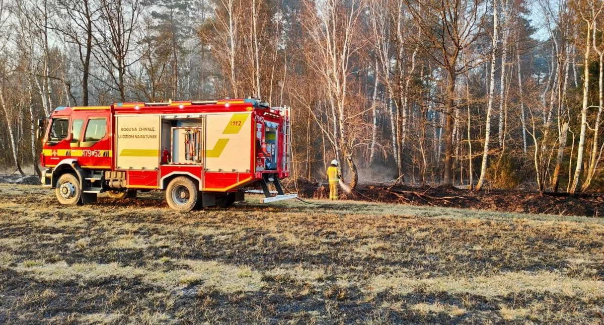 Ten tydzień to istny koszmar – znów płoną trawy w powiecie łukowskim.