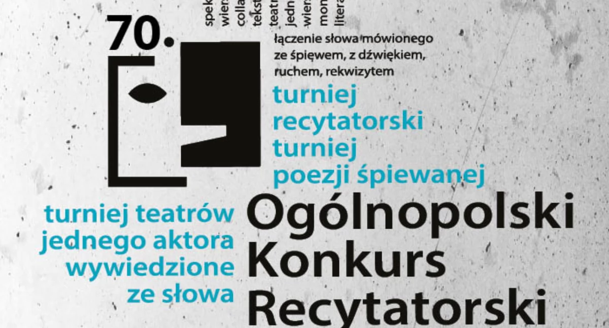 Eliminacje 70. Ogólnopolskiego Konkursu Recytatorskiego w Rykach – zgłoś swój udział