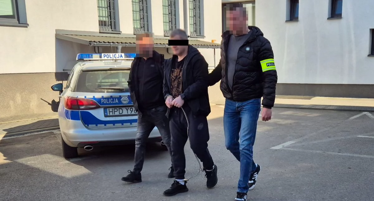 Brutalny atak na osiedlu Klimeckiego! 42-latek recydywista i jego młoda wspólniczka pobili i okradli dwóch mężczyzn