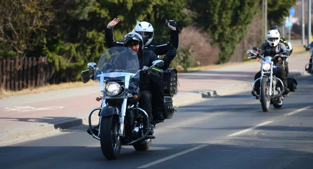Motoweterani Łuków otwierają sezon! Ruszyli na motocyklową wyprawę do Lublina