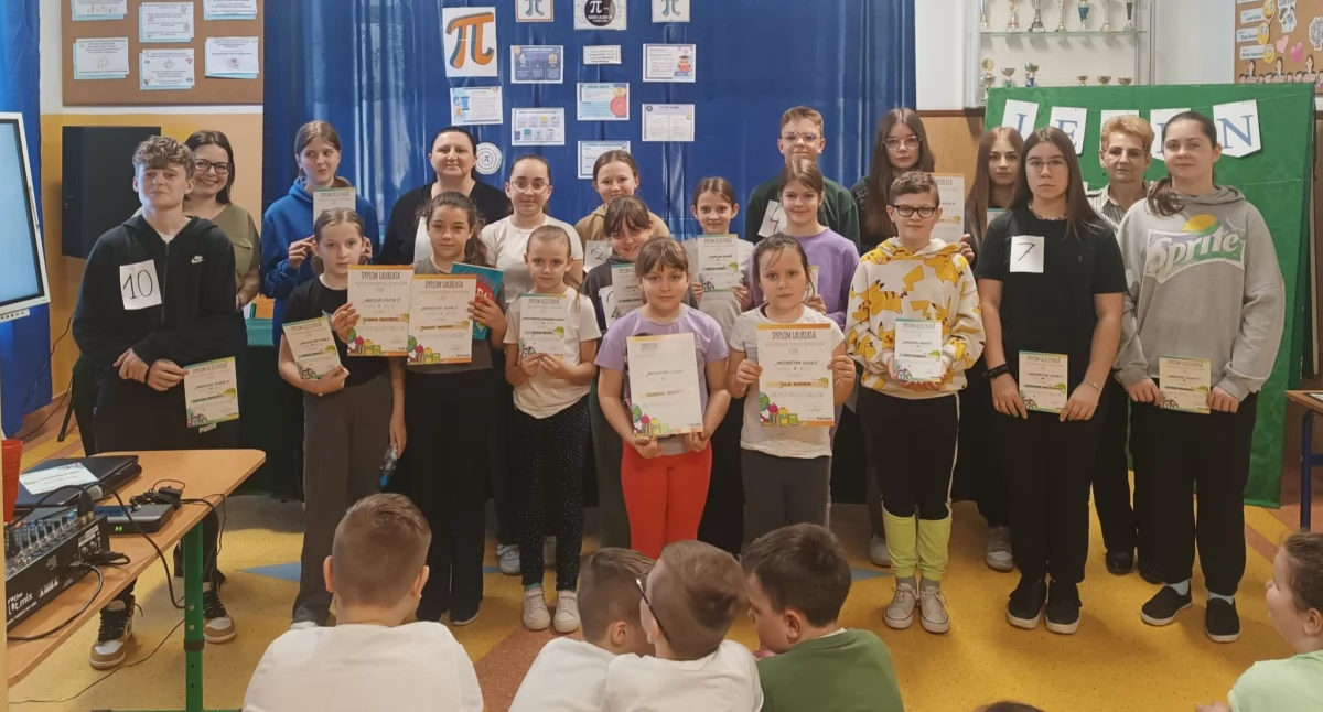 Sukces uczniów Szkoły Podstawowej w Burcu w ogólnopolskim konkursie LEON